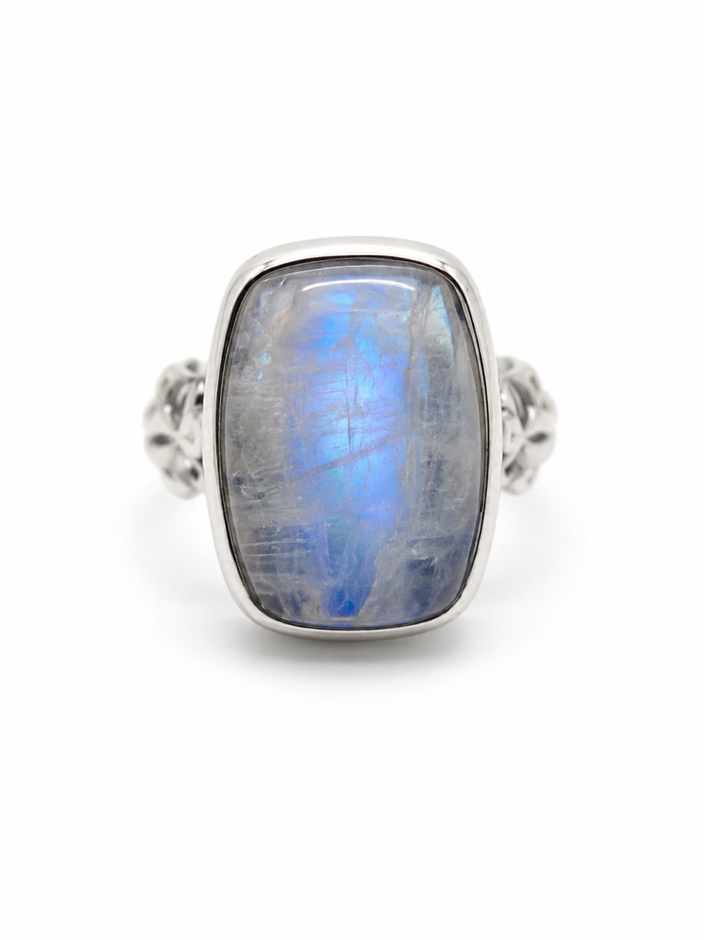 Moonstone Aurora Ring